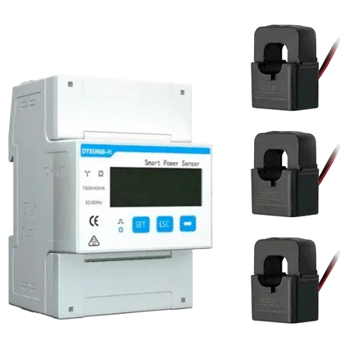 THREE Phase Smart meter DTSU666 + 3 CT 250A Hoymiles (CHINT)